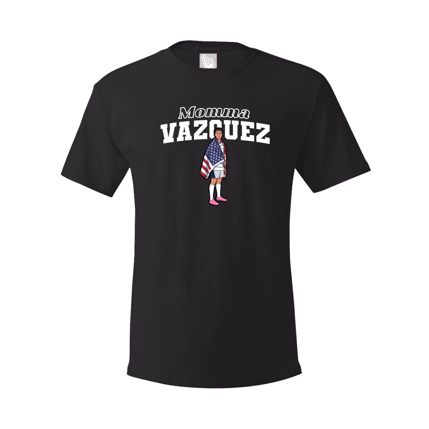 Youth Tee — Mothers Day Block in Black
