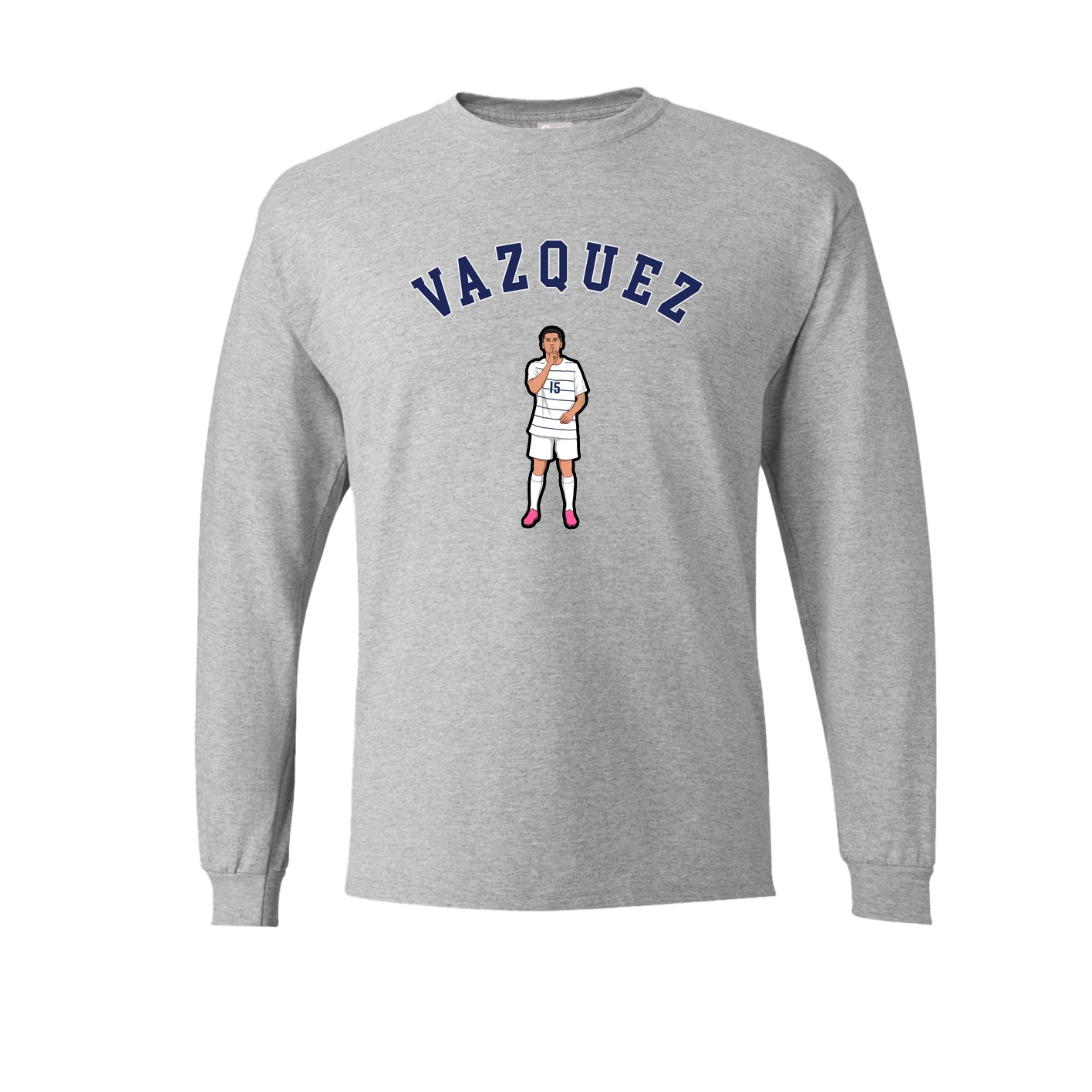 Long Sleeve Tee — Shirsey Arch in Grey