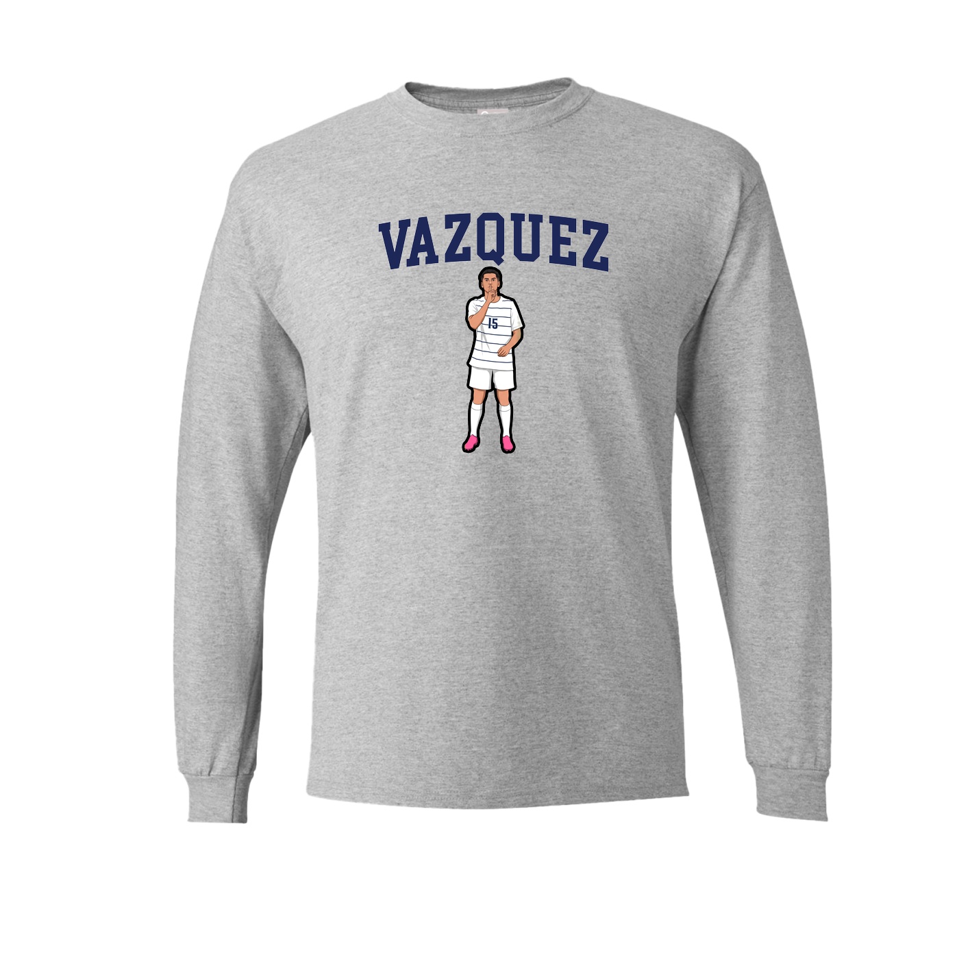 Long Sleeve Tee — Shirsey in Grey