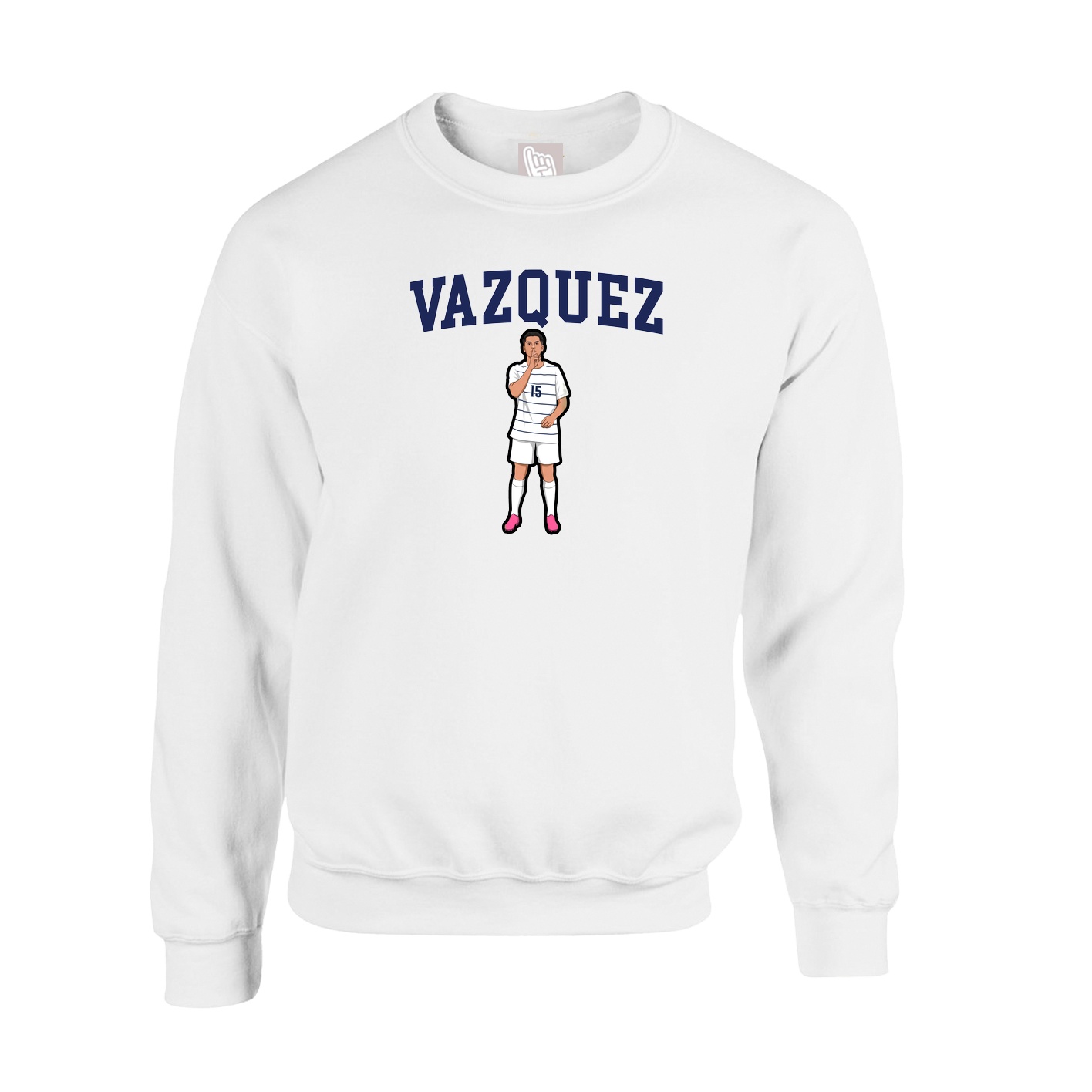 Fleece Crew — Shirsey in White