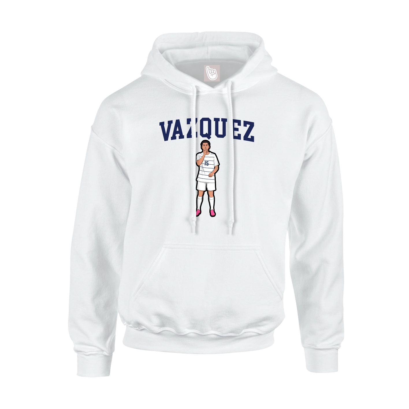 Youth Hoodie — Shirsey in White