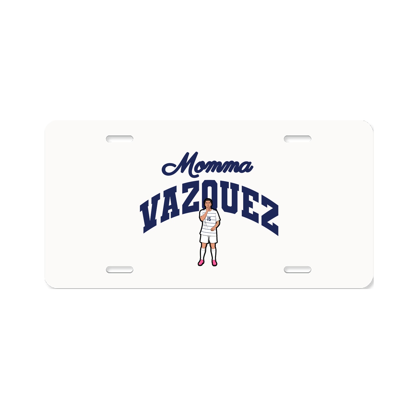 License Plate — Mothers Day Arch in Classic