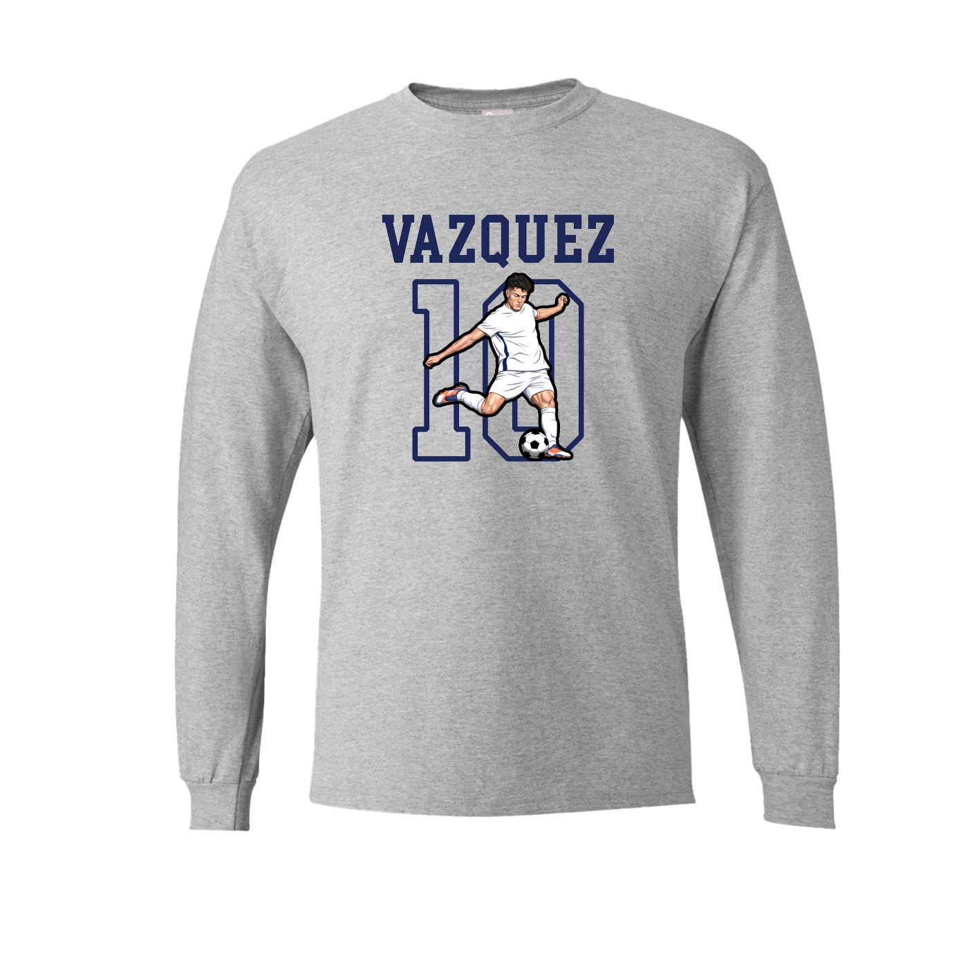 Long Sleeve Tee — Shirsey in Grey
