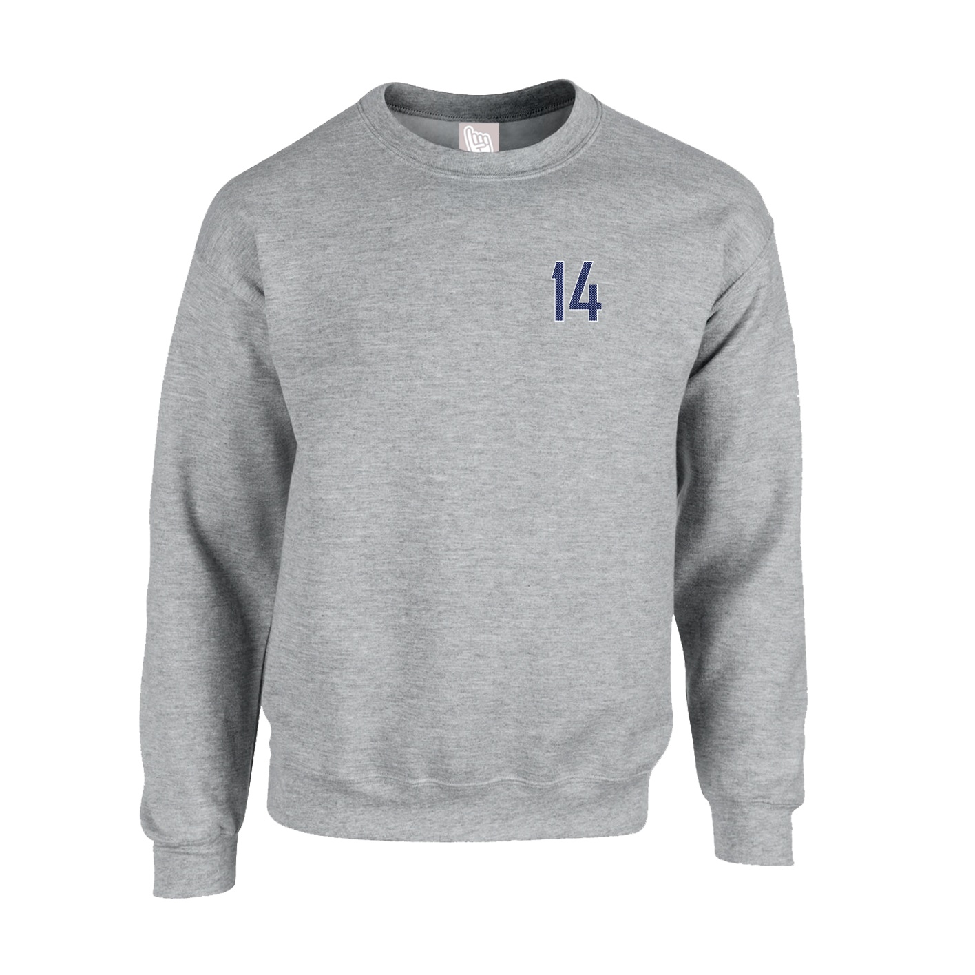 Fleece Crew — Front Shirsy in Grey