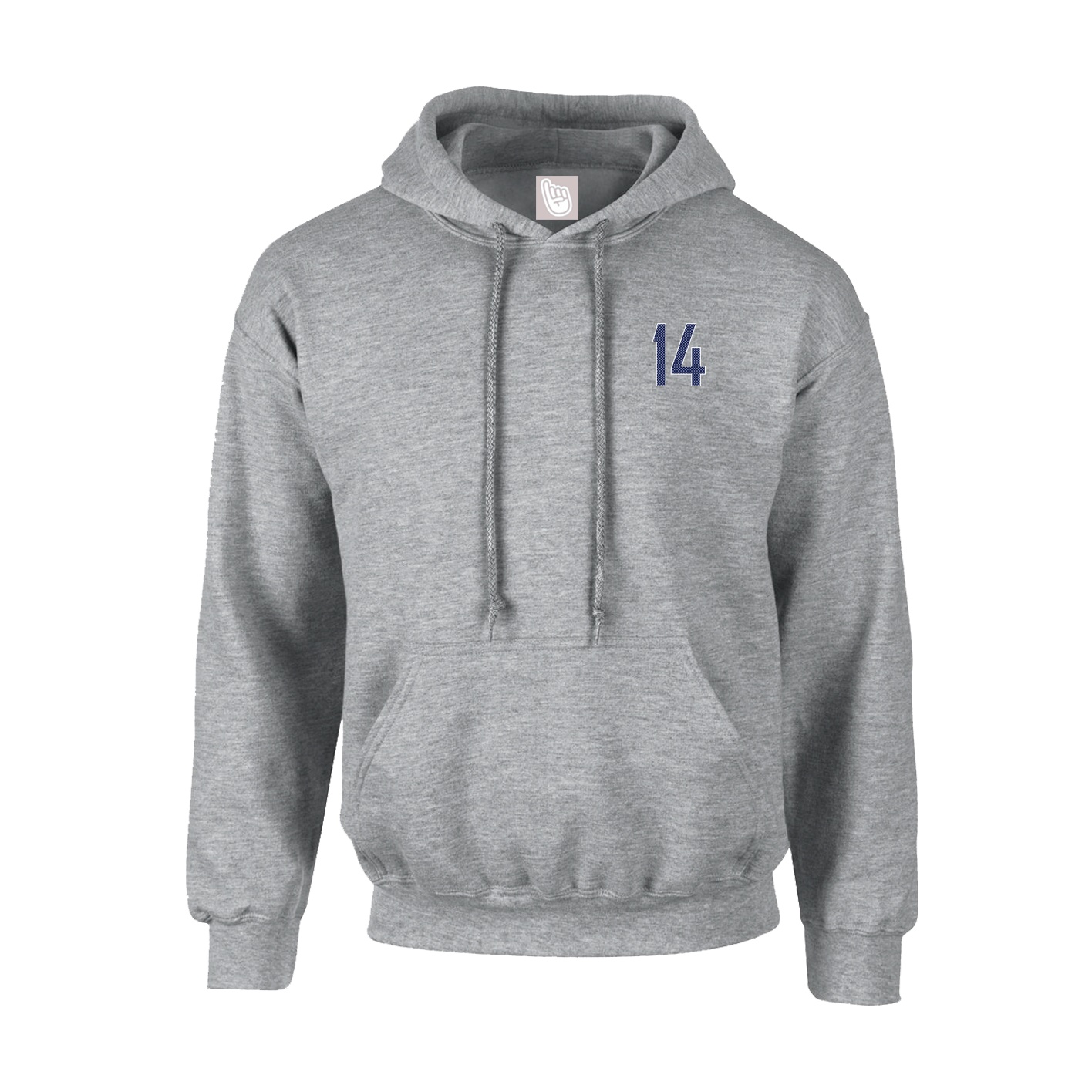 Youth Hoodie — Front Shirsy in Grey