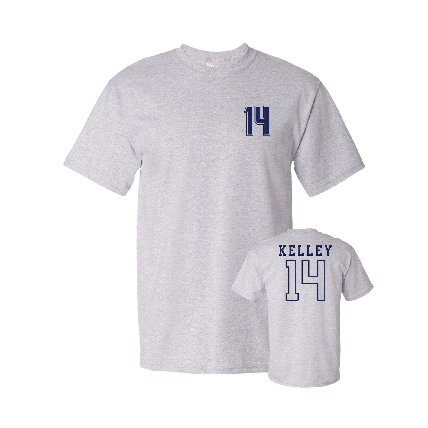 Tee — Chest Back in Grey