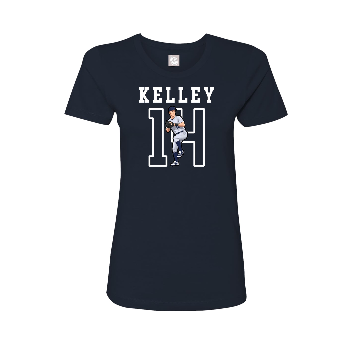 Fitted Women's Tee — Shirsey in Navy