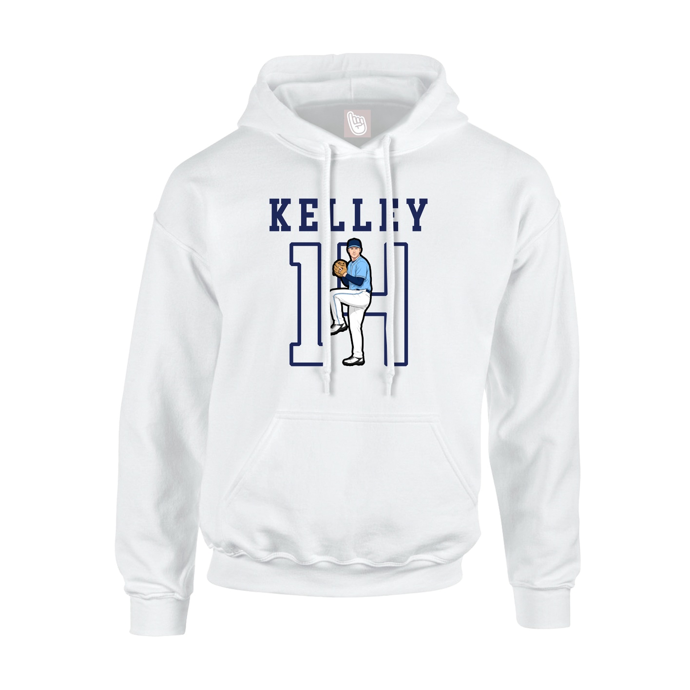Hoodie — Shirsey in White