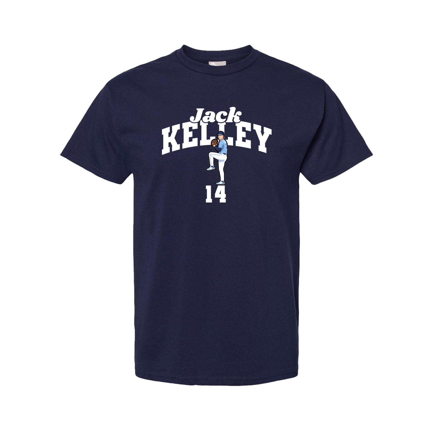 Tee — Signature Arch in Navy