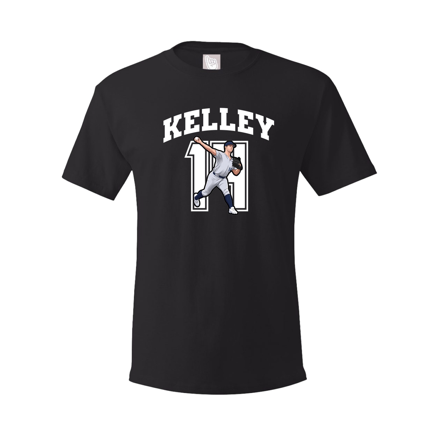 Youth Tee — Number in Black