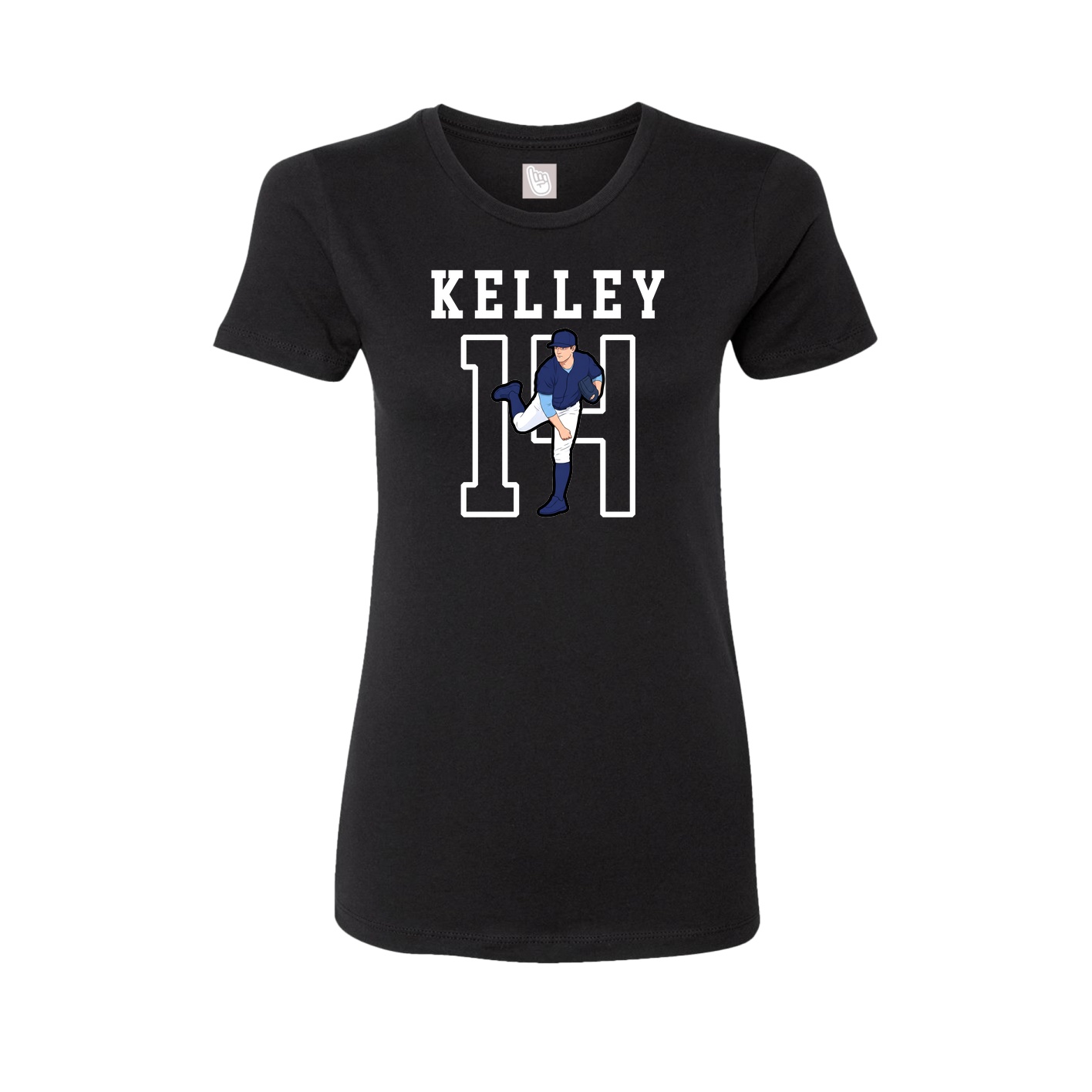 Fitted Women's Tee — Shirsey in Black