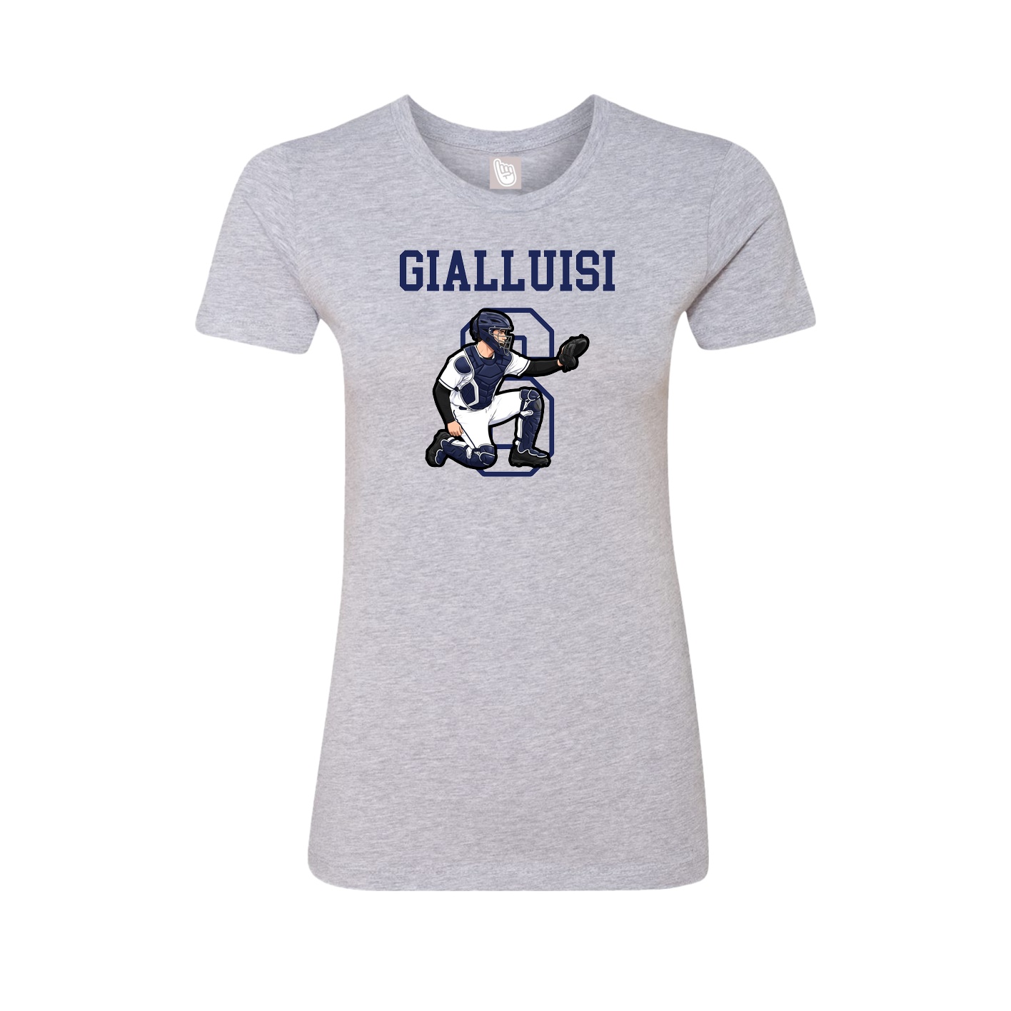 Fitted Women's Tee — Shirsey in Grey
