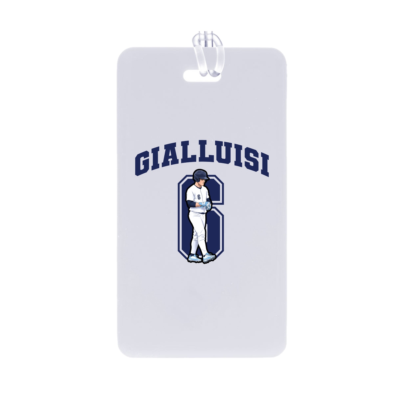 Bag Tag — Number in Classic