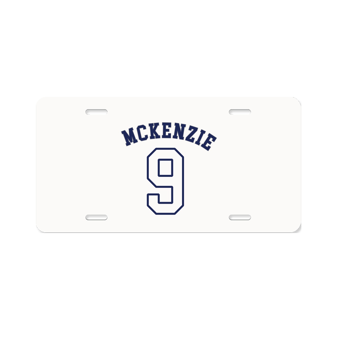 License Plate — Shirsey Arch in Classic