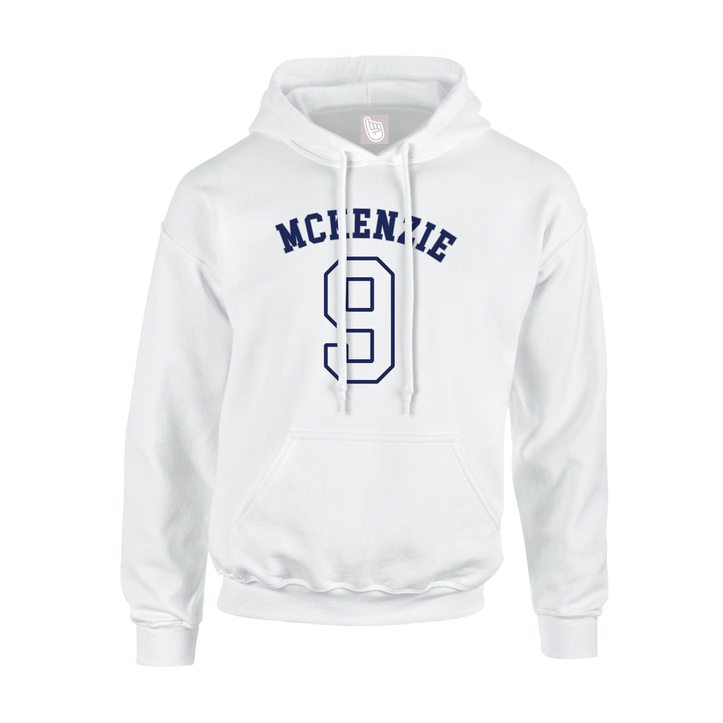 Hoodie — Shirsey Arch in White