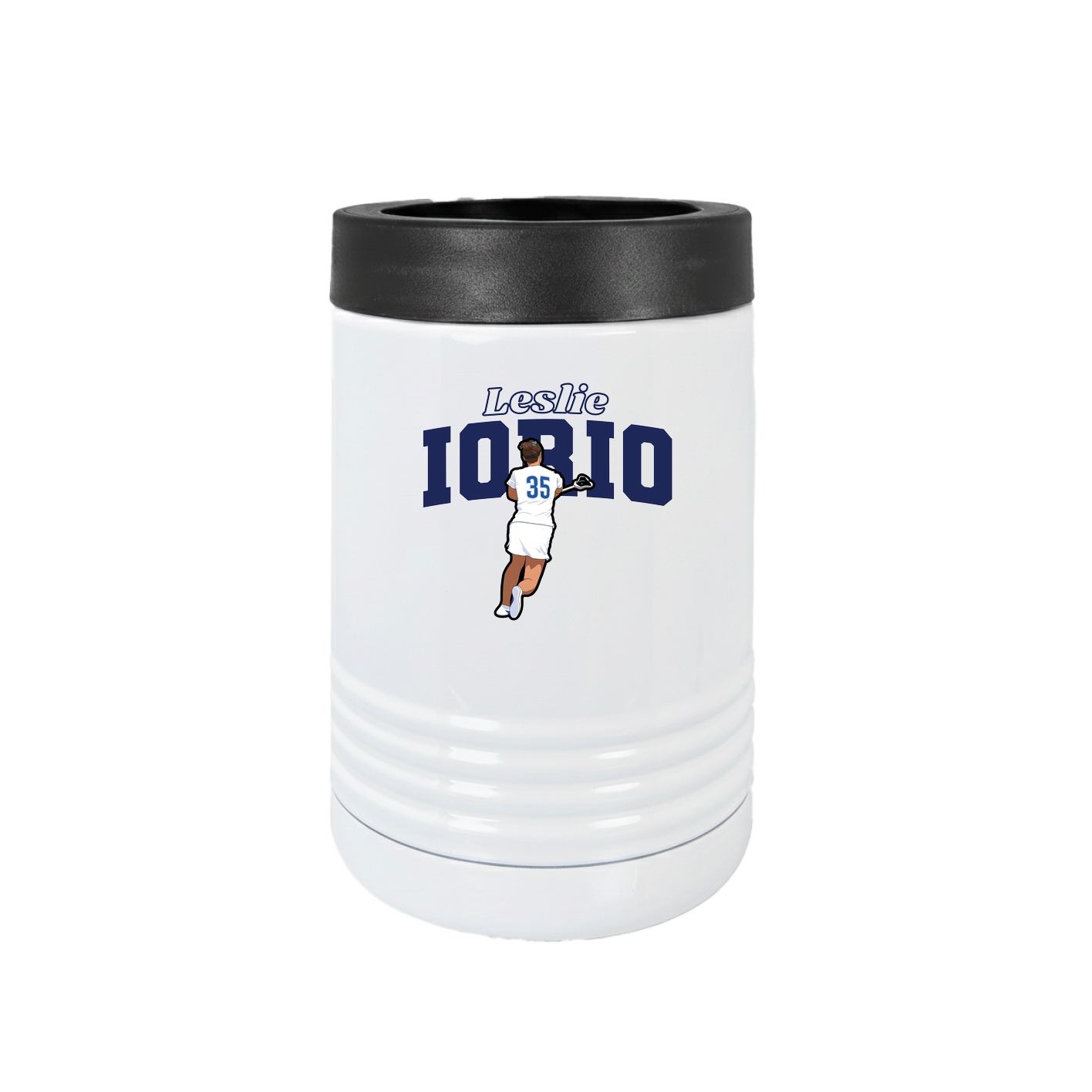 Beverage Holder — Name Arch in White