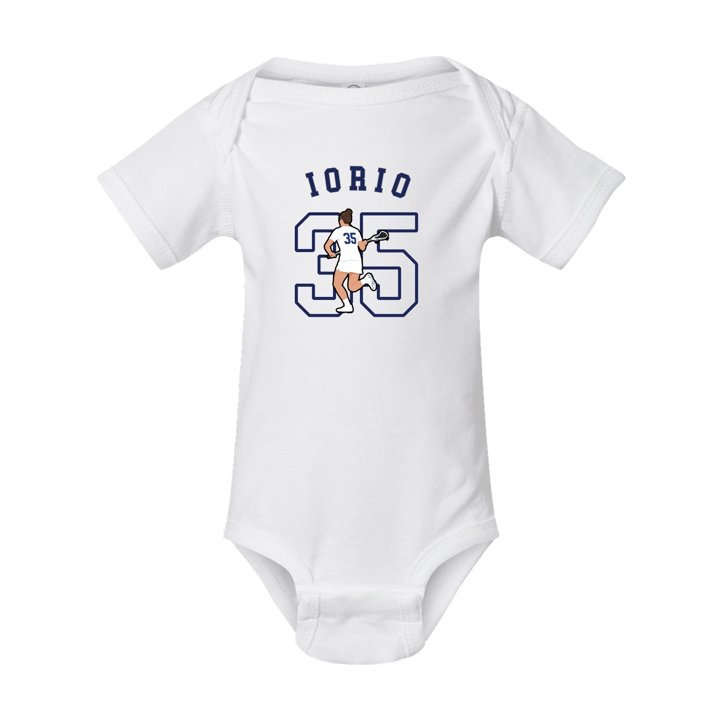 Baby Onesie — Shirsey Arch in White