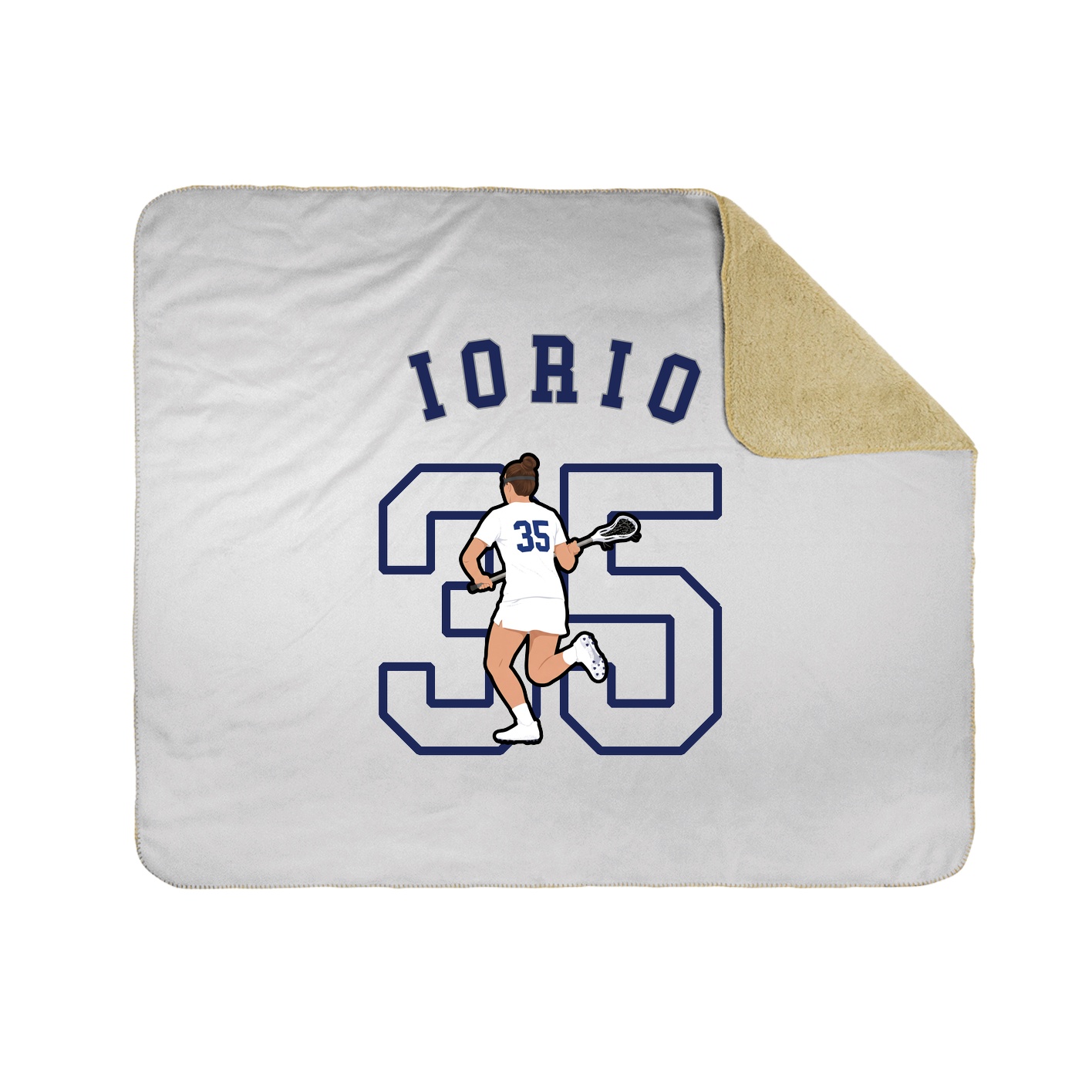Throw Blanket — Shirsey Arch in White