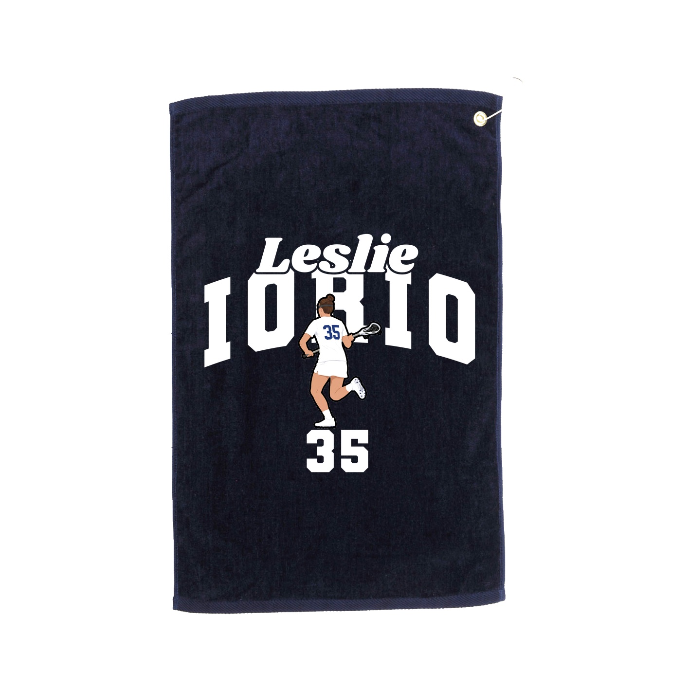 Golf Towel — Signature Arch in Navy