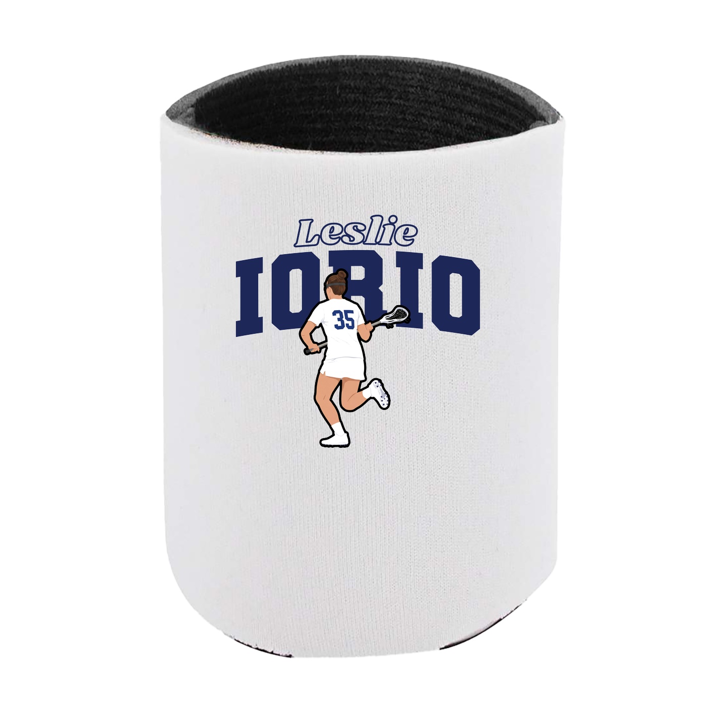 Can Holder — Name Arch in White