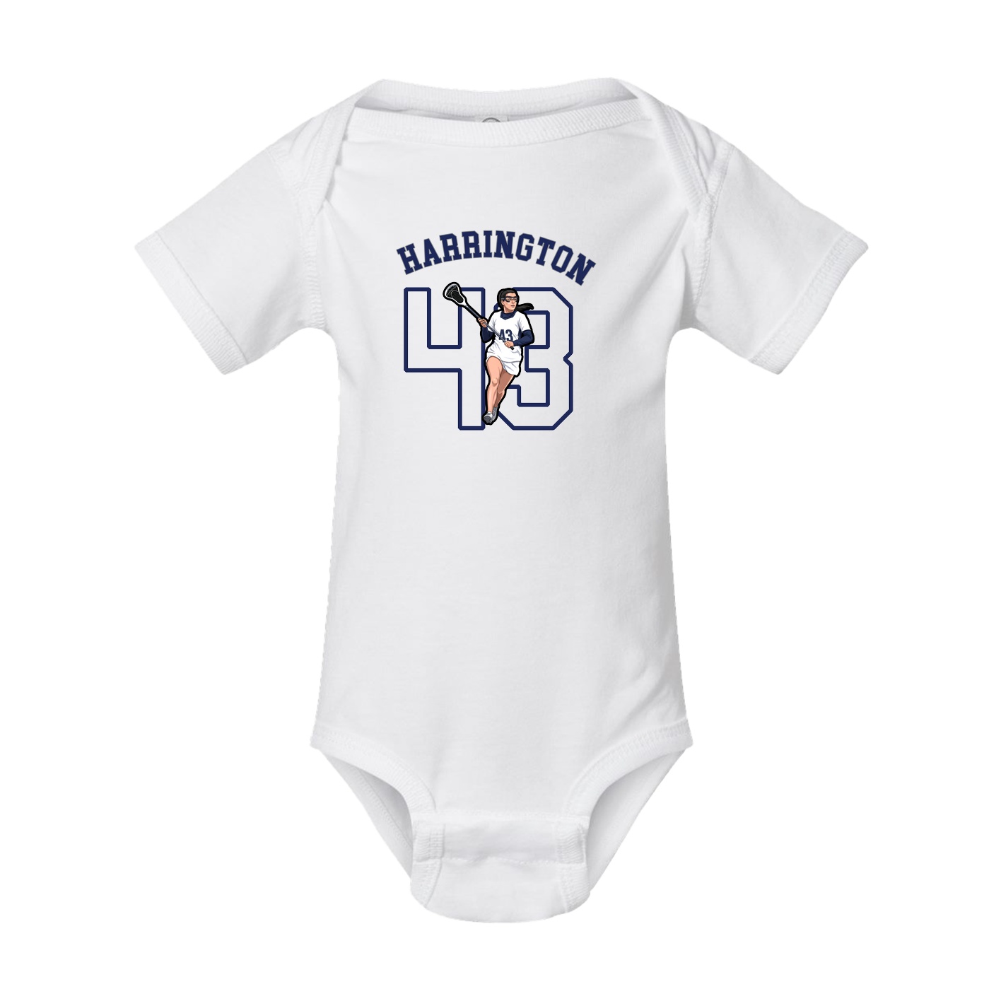 Baby Onesie — Shirsey Arch in White