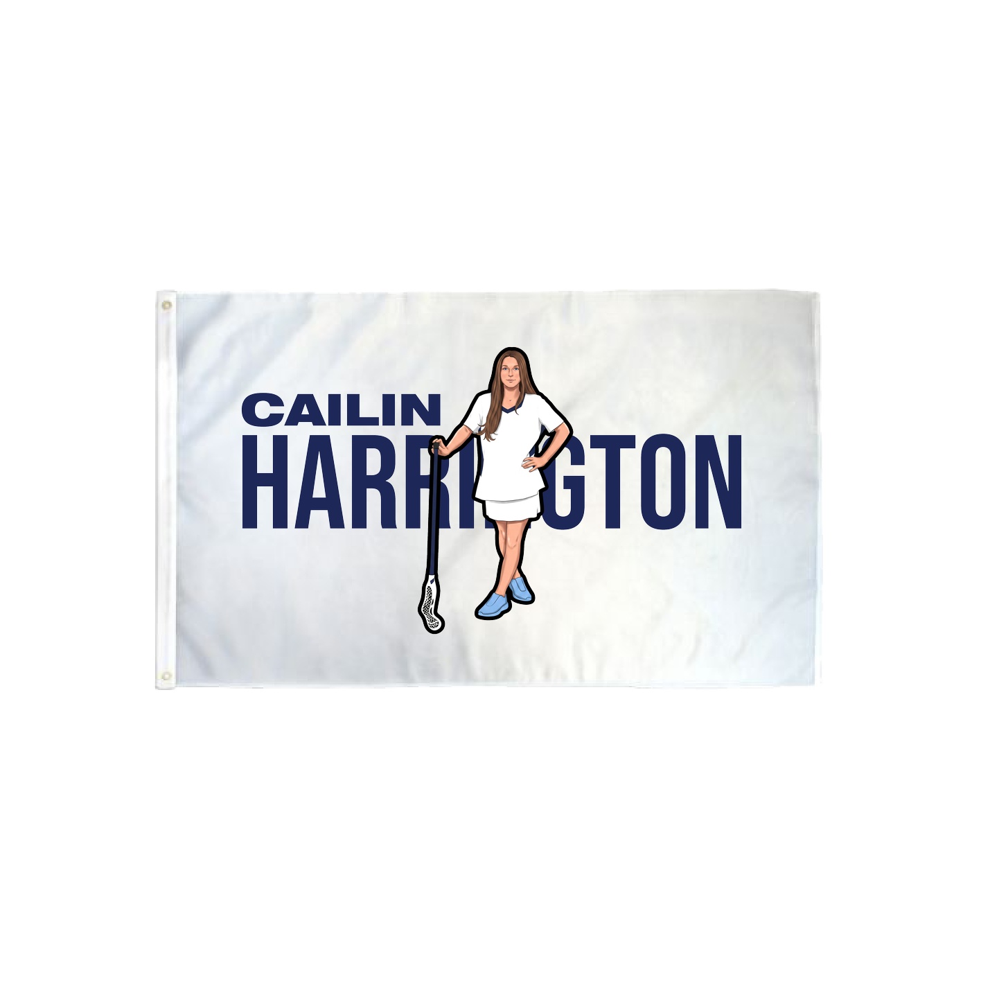 3x5 Flag — Player Name in Classic