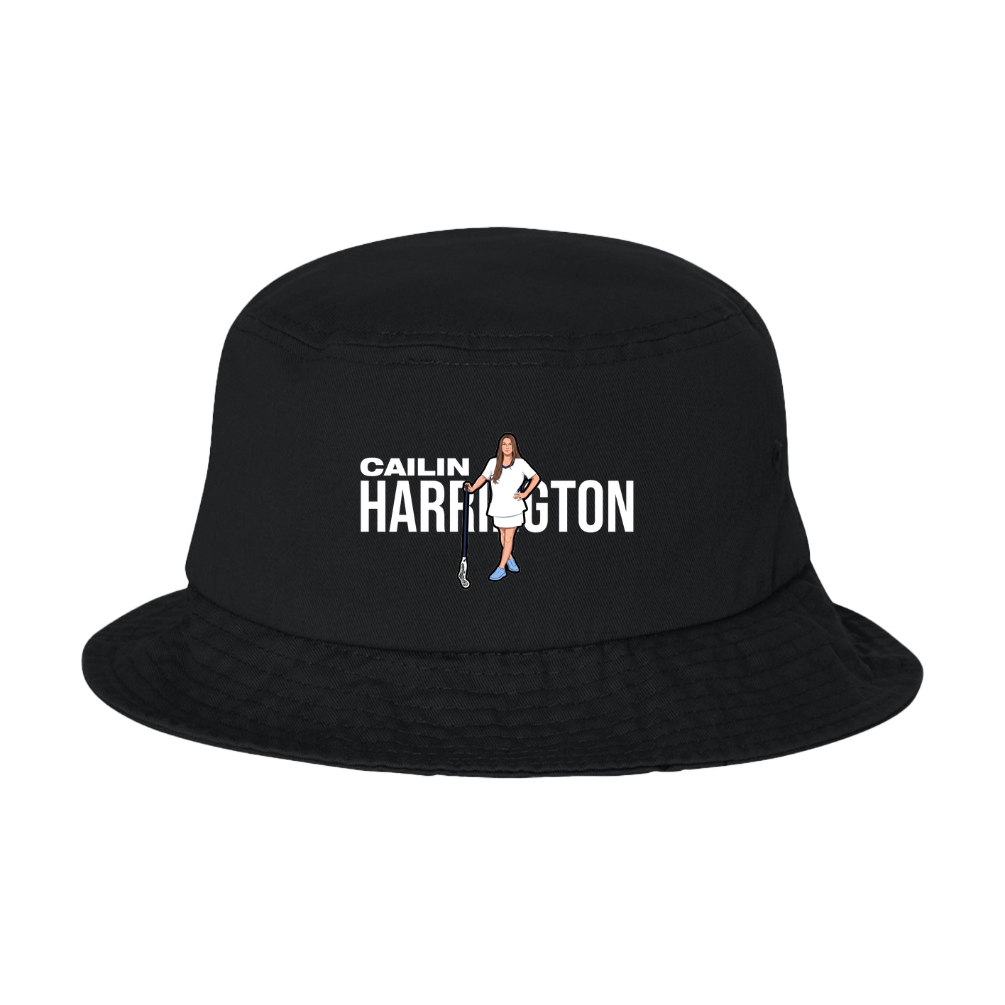 Bucket Cap — Player Name in Black