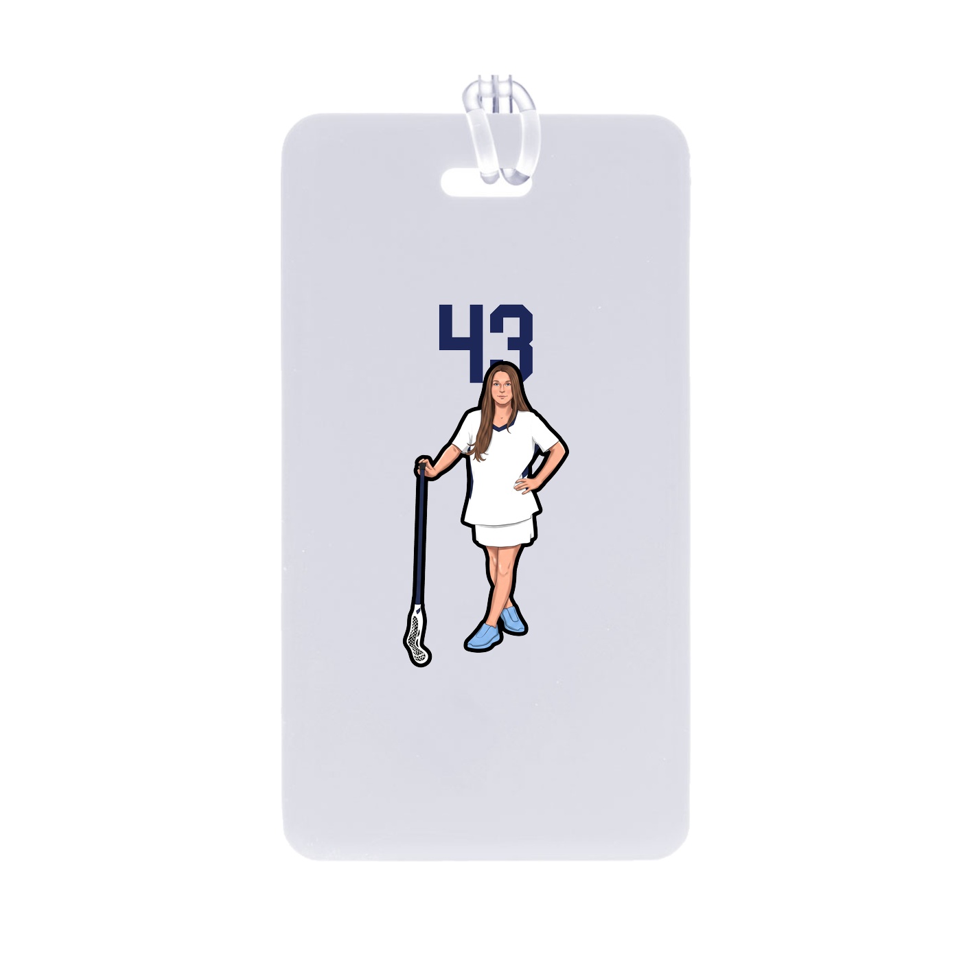 Bag Tag — Number Top in Classic