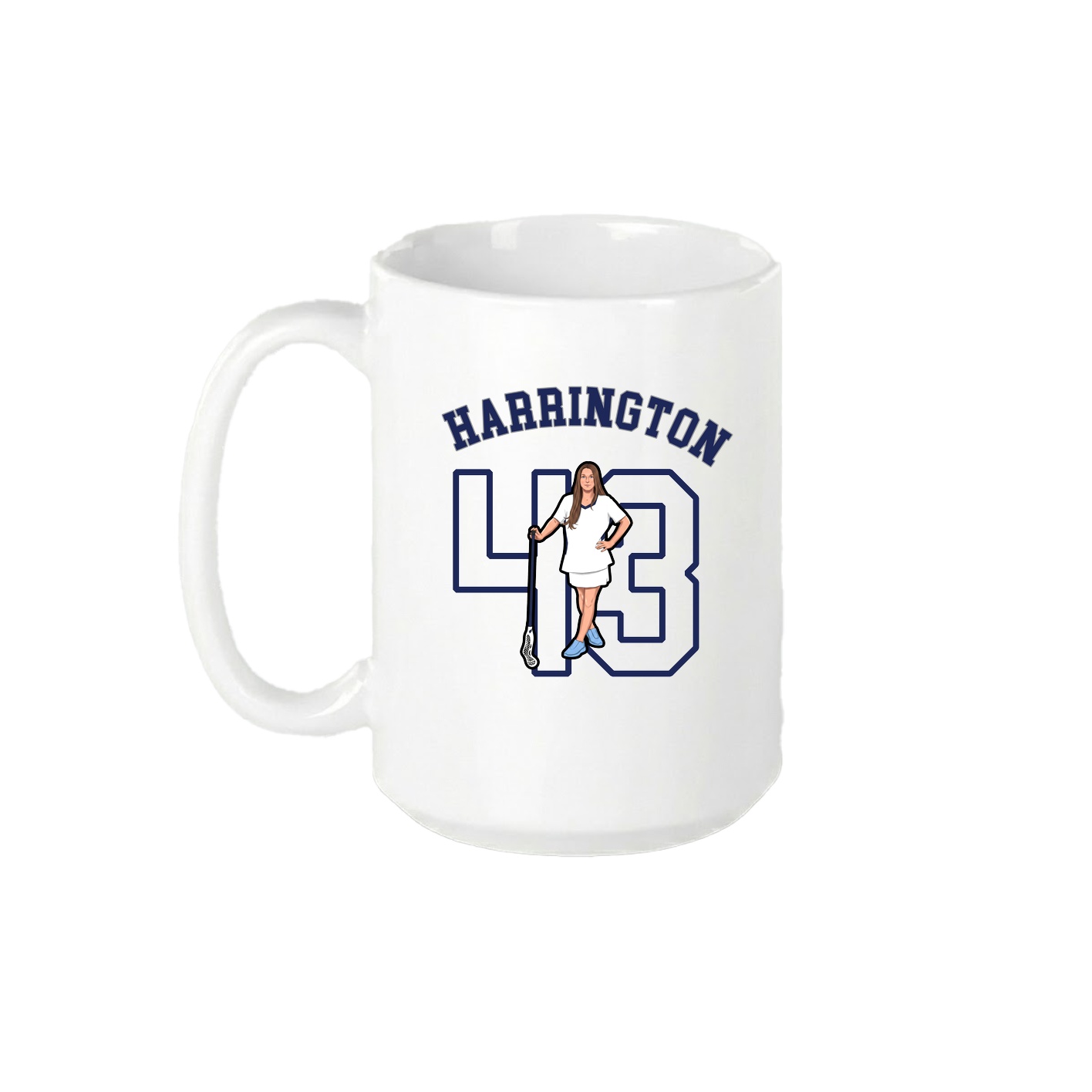 15oz Coffee Mug — Shirsey Arch in White