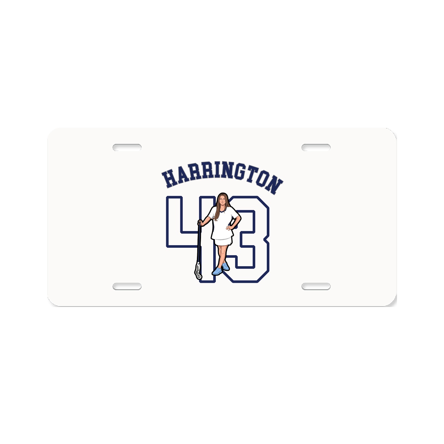 License Plate — Shirsey Arch in Classic