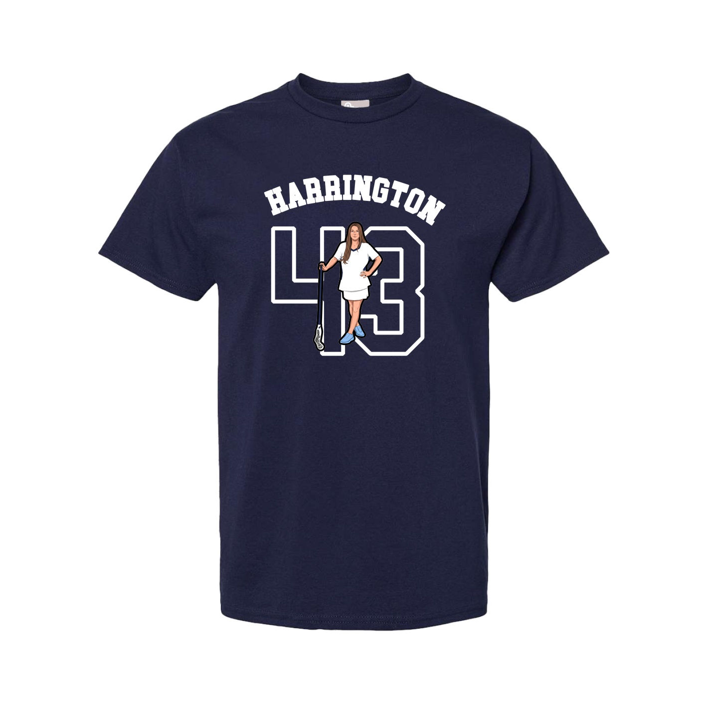 Youth Tee — Shirsey Arch in Navy