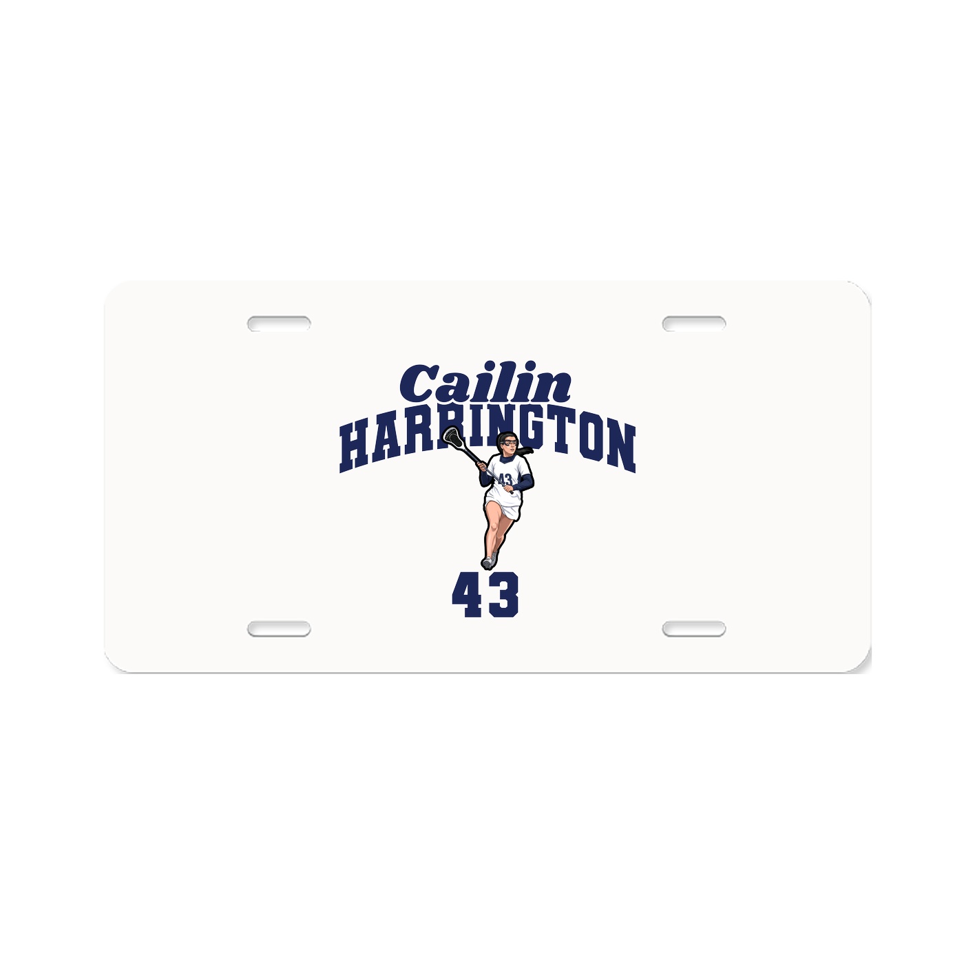 License Plate — Signature Arch in Classic