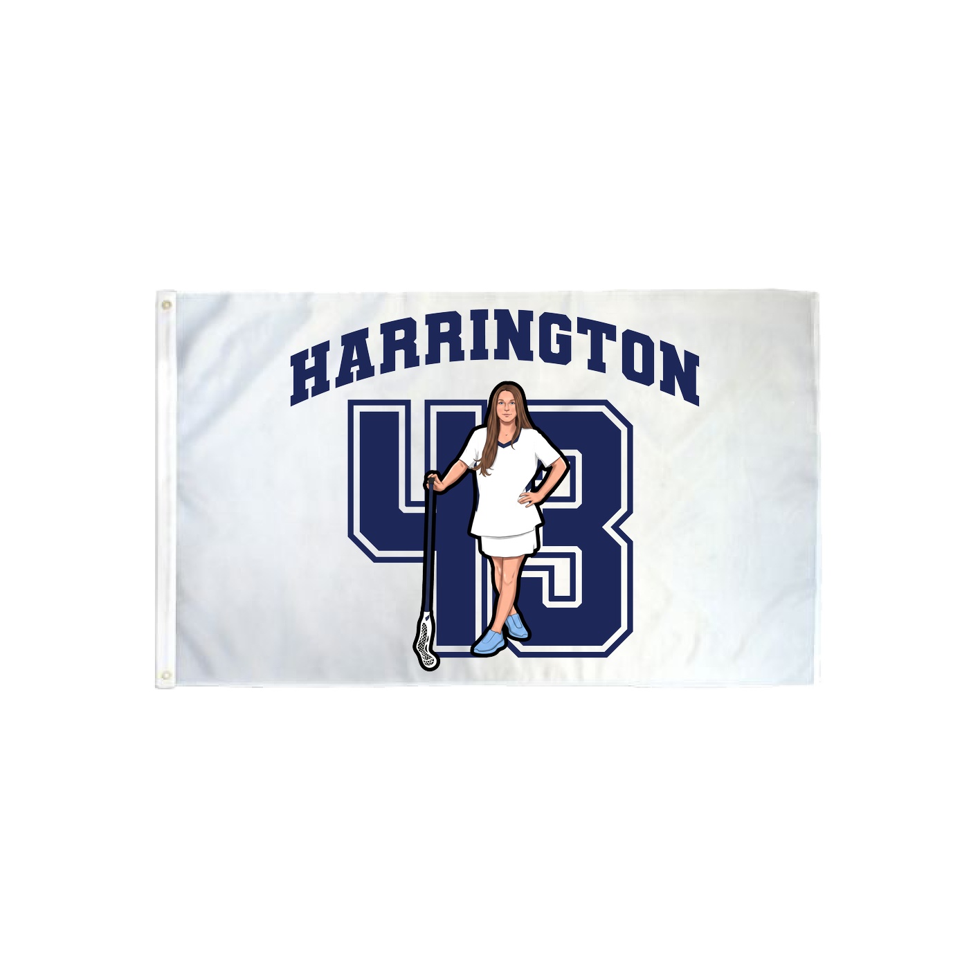 3x5 Flag — Number in Classic