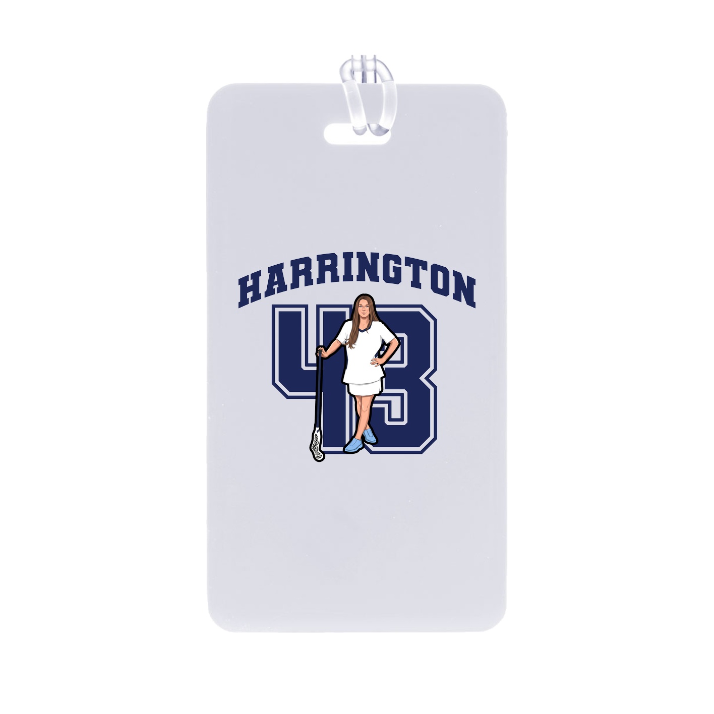 Bag Tag — Number in Classic