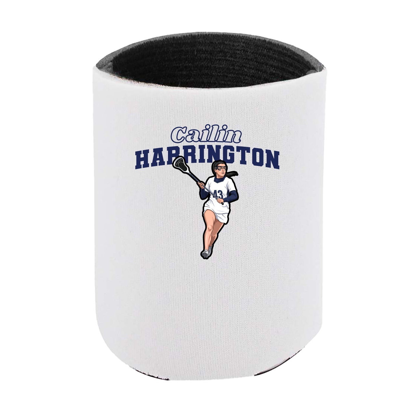 Can Holder — Name Arch in White