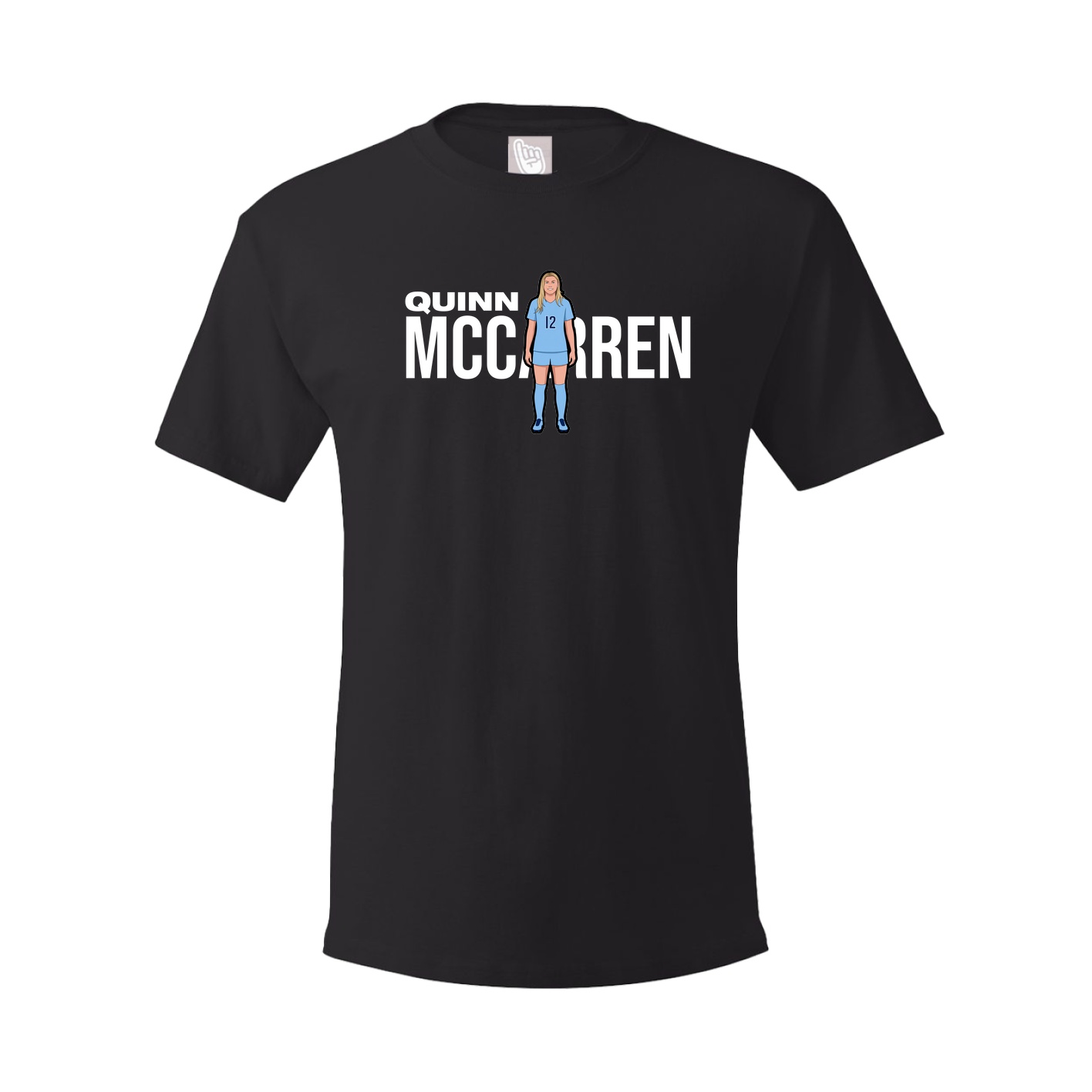 Tee — Player Name in Black