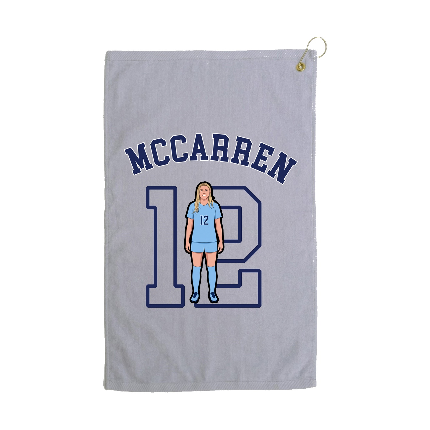 Golf Towel — Shirsey Arch in Grey