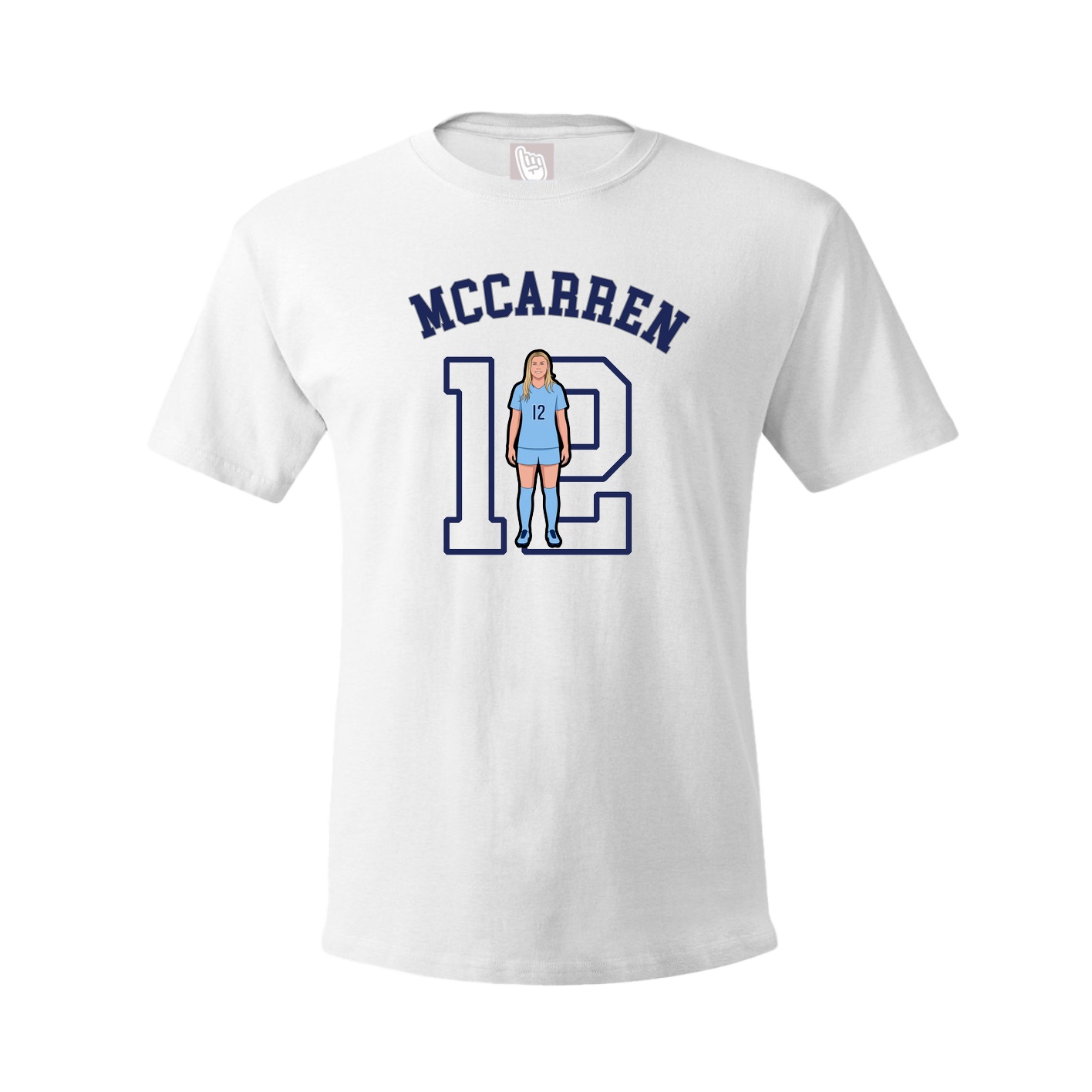 Tee — Shirsey Arch in White
