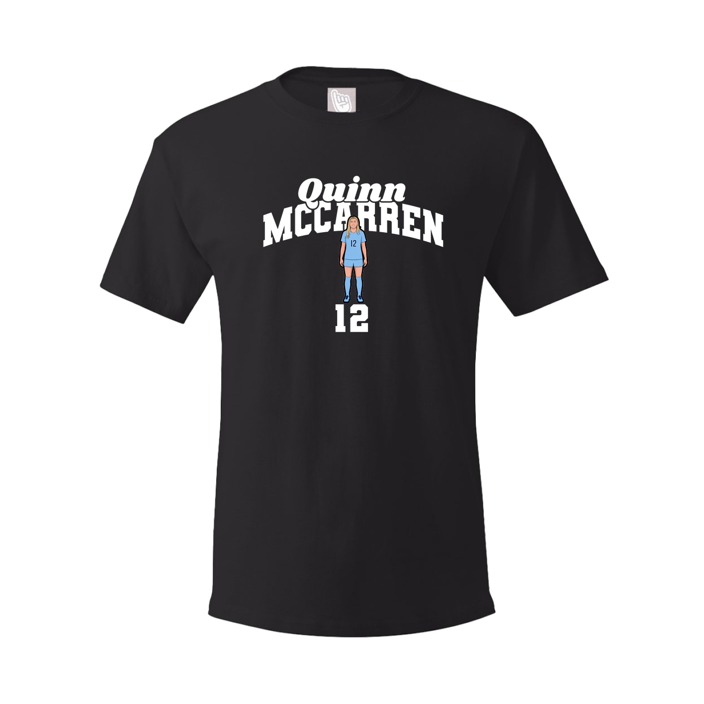 Youth Tee — Signature Arch in Black