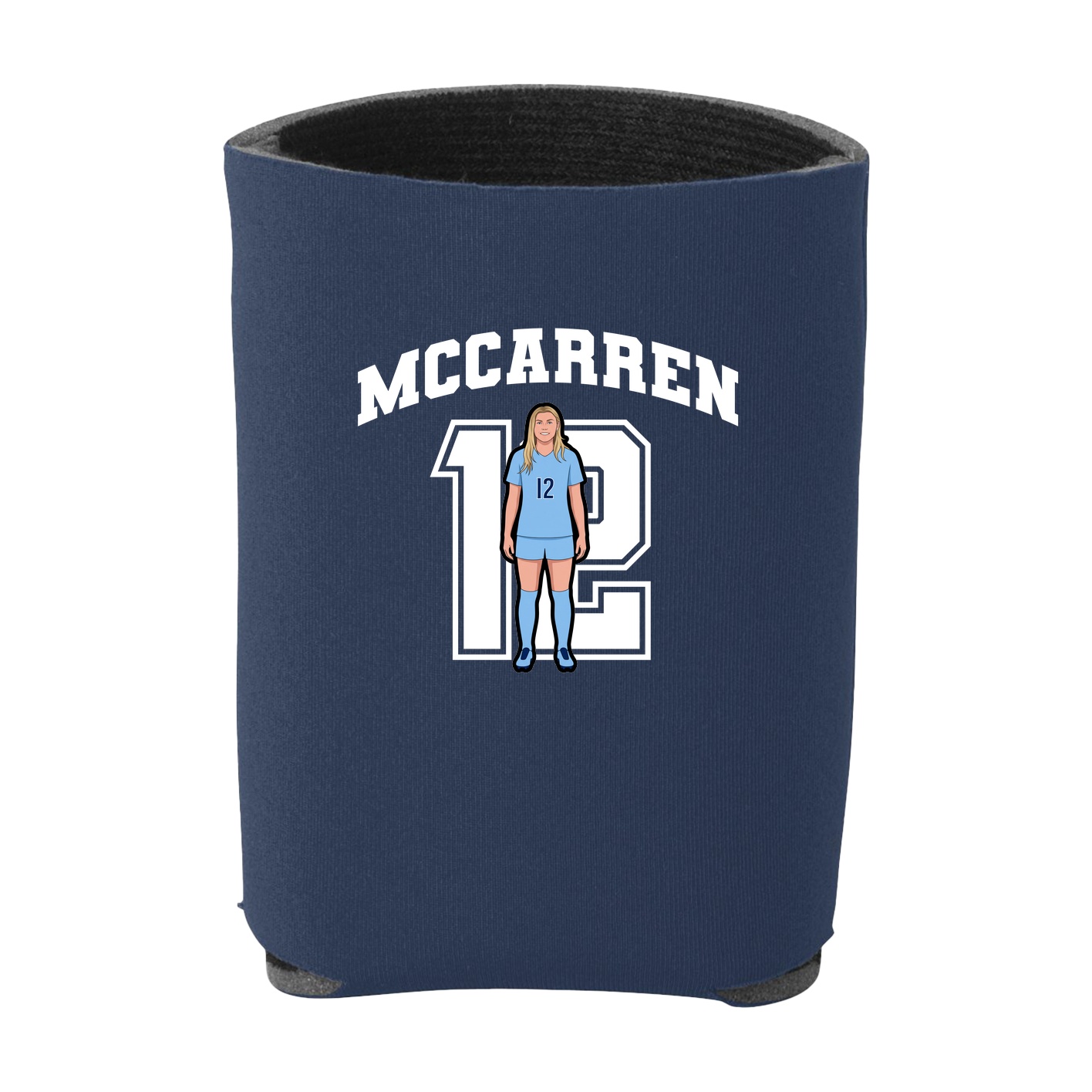 Can Holder — Number in Navy