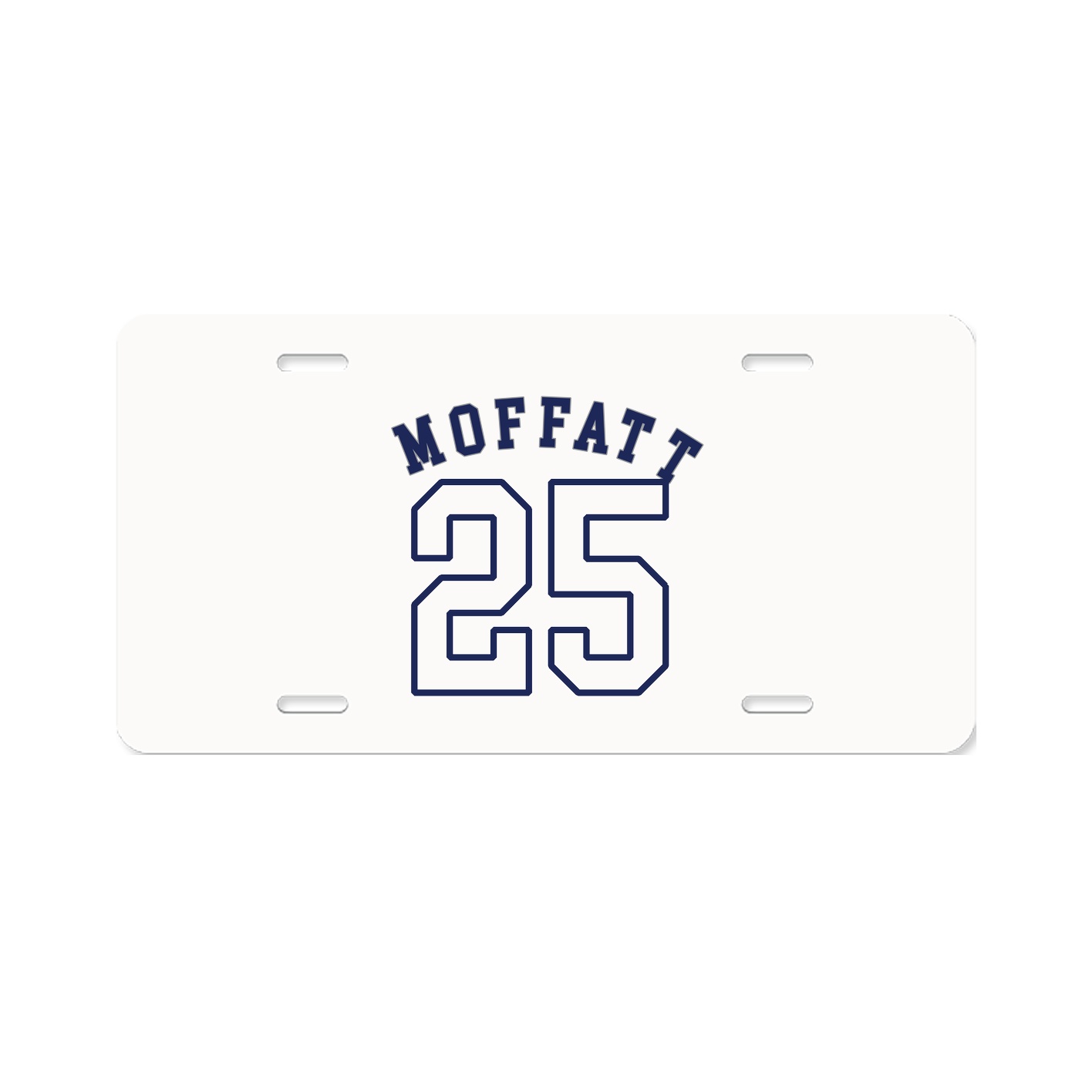 License Plate — Shirsey Arch in Classic