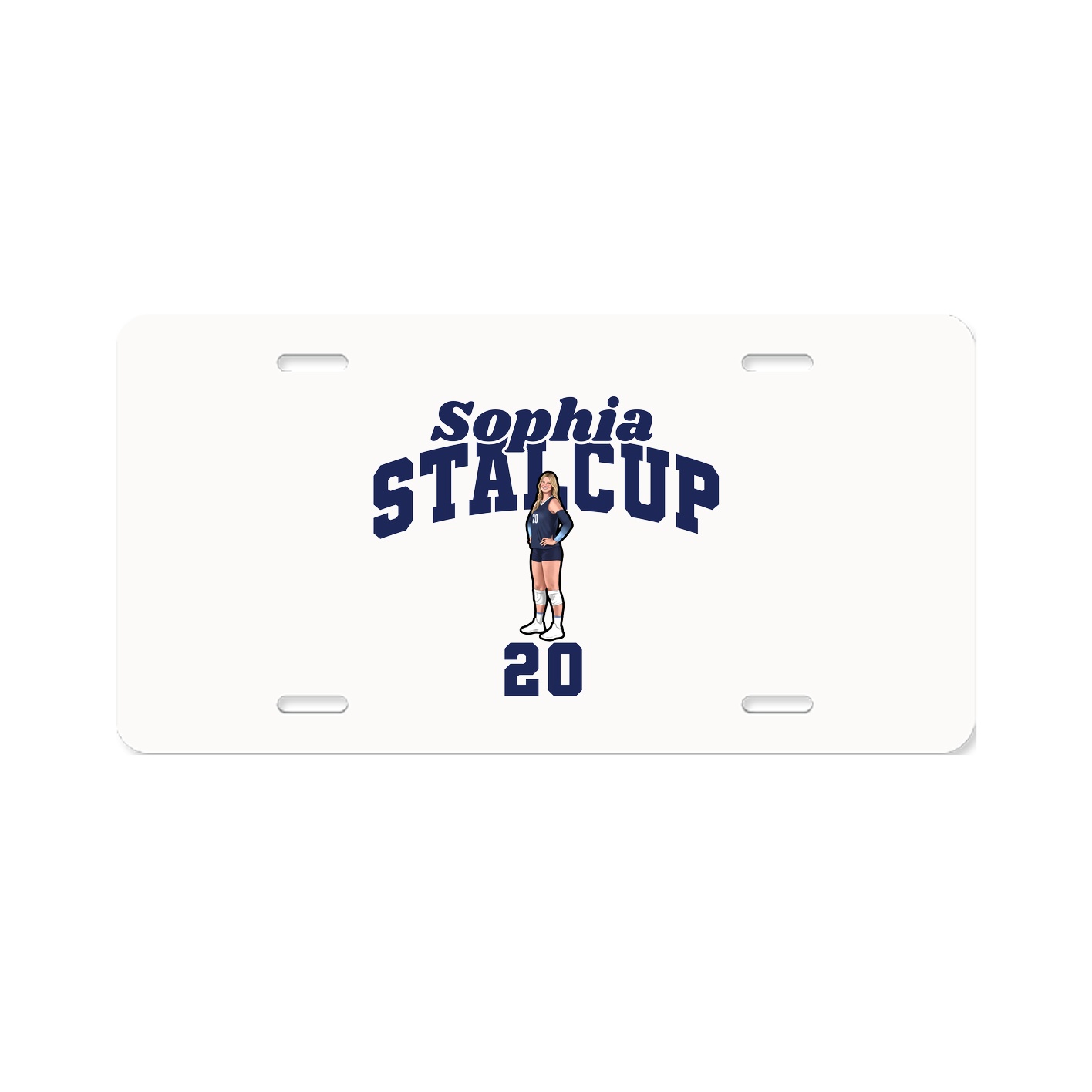License Plate — Signature Arch in Classic