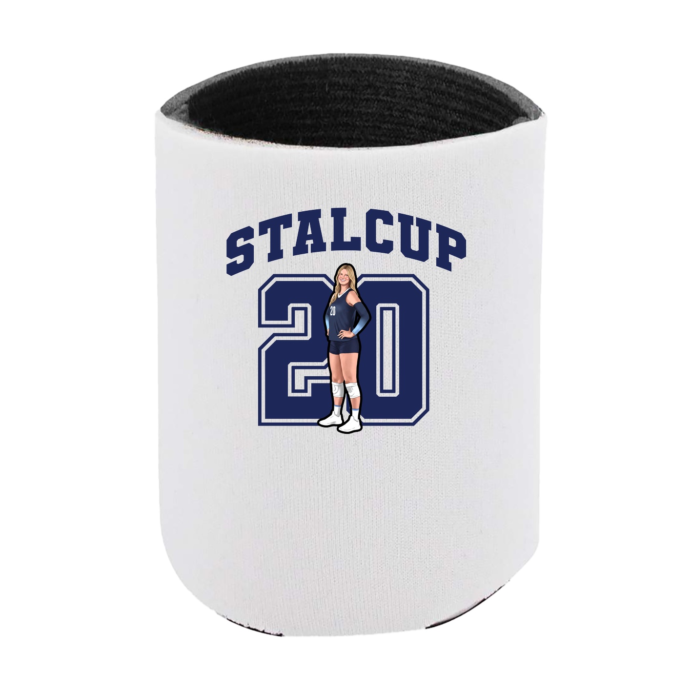 Can Holder — Number in White