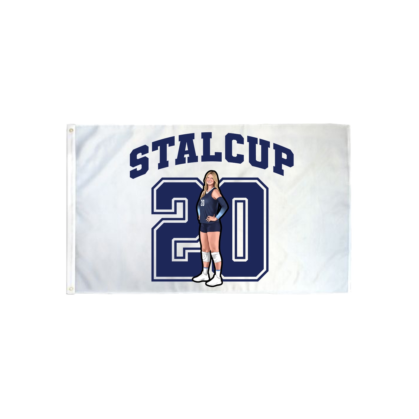 3x5 Flag — Number in Classic