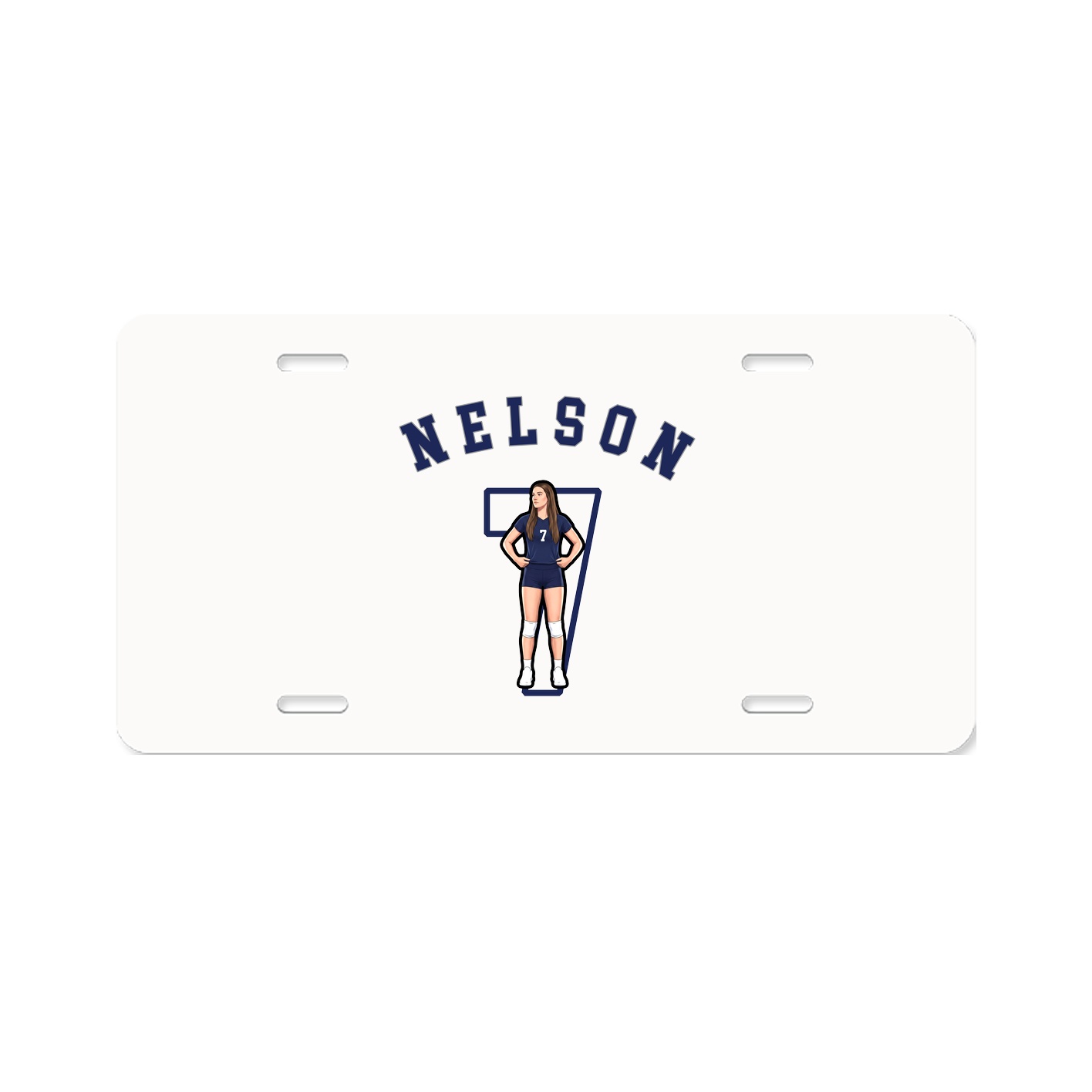 License Plate — Shirsey Arch in Classic