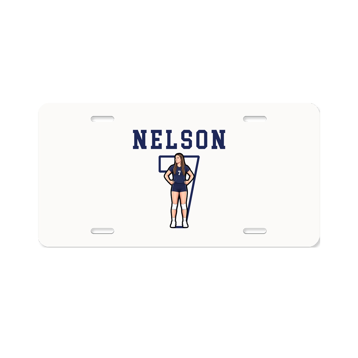 License Plate — Shirsey in Classic
