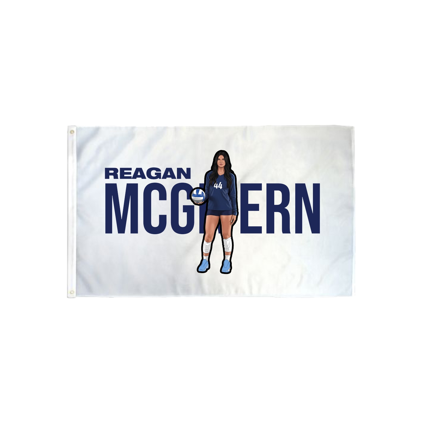 3x5 Flag — Player Name in Classic