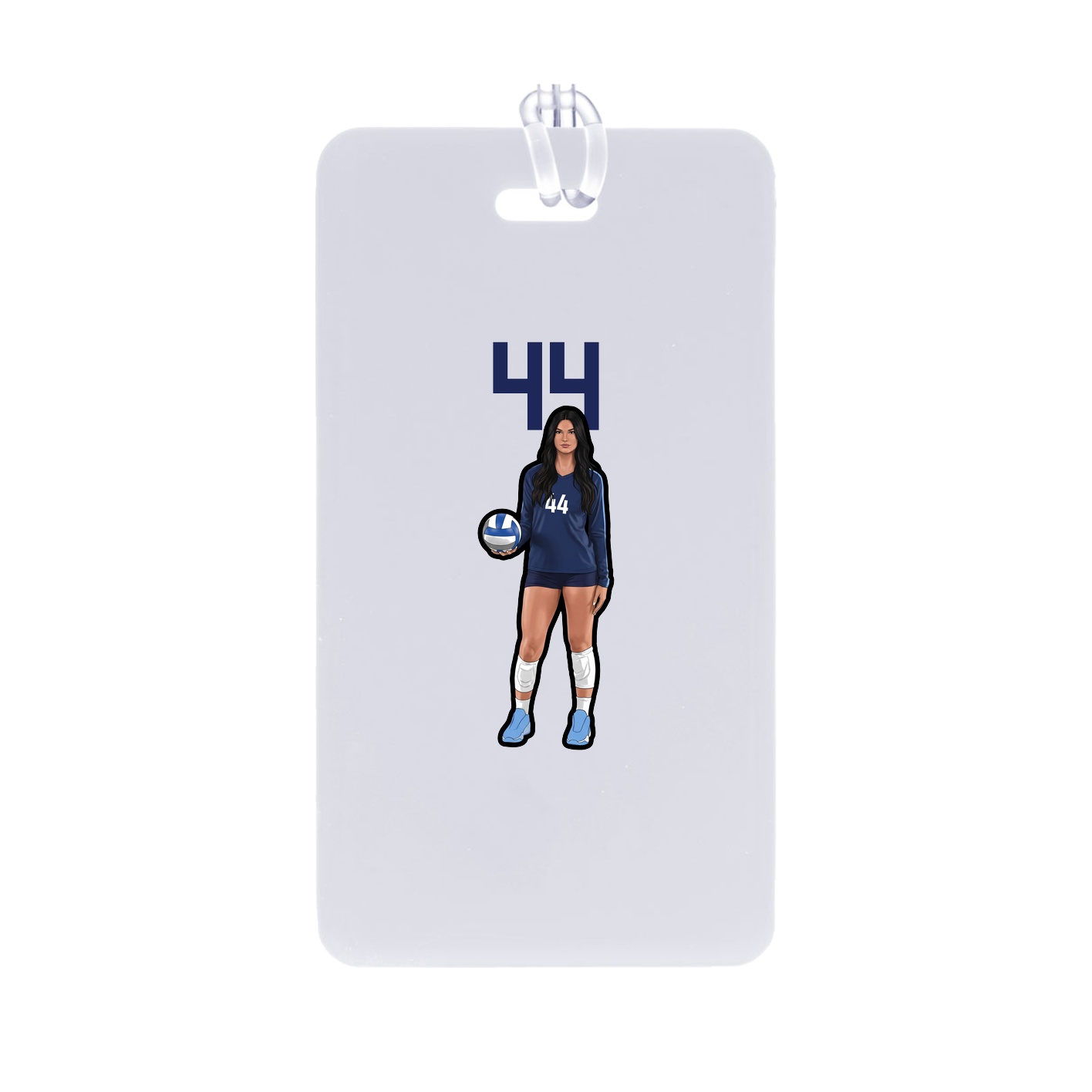 Bag Tag — Number Top in Classic