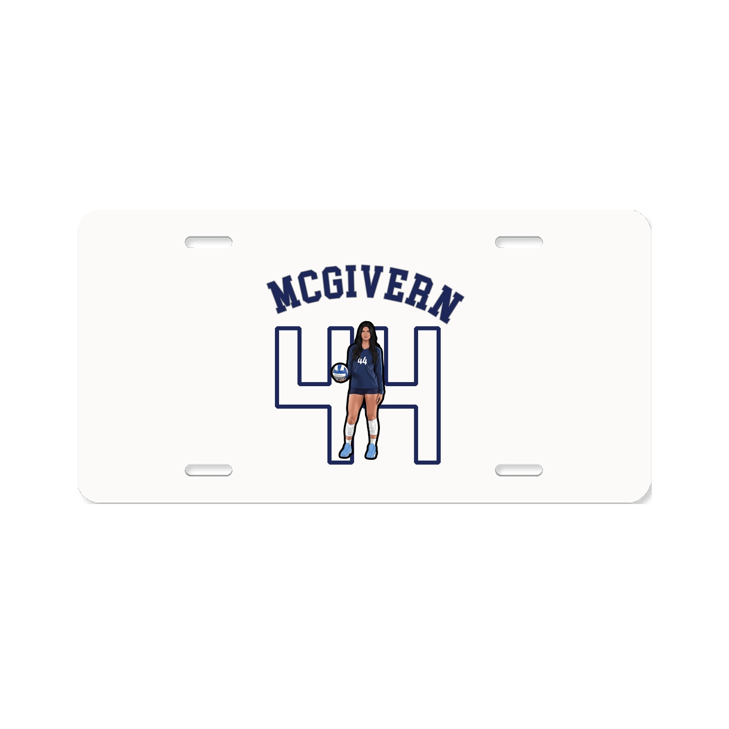 License Plate — Shirsey Arch in Classic