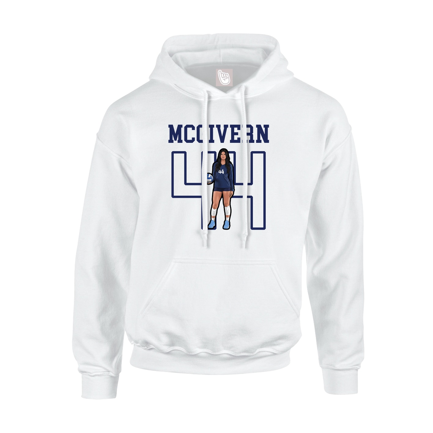Youth Hoodie — Shirsey in White
